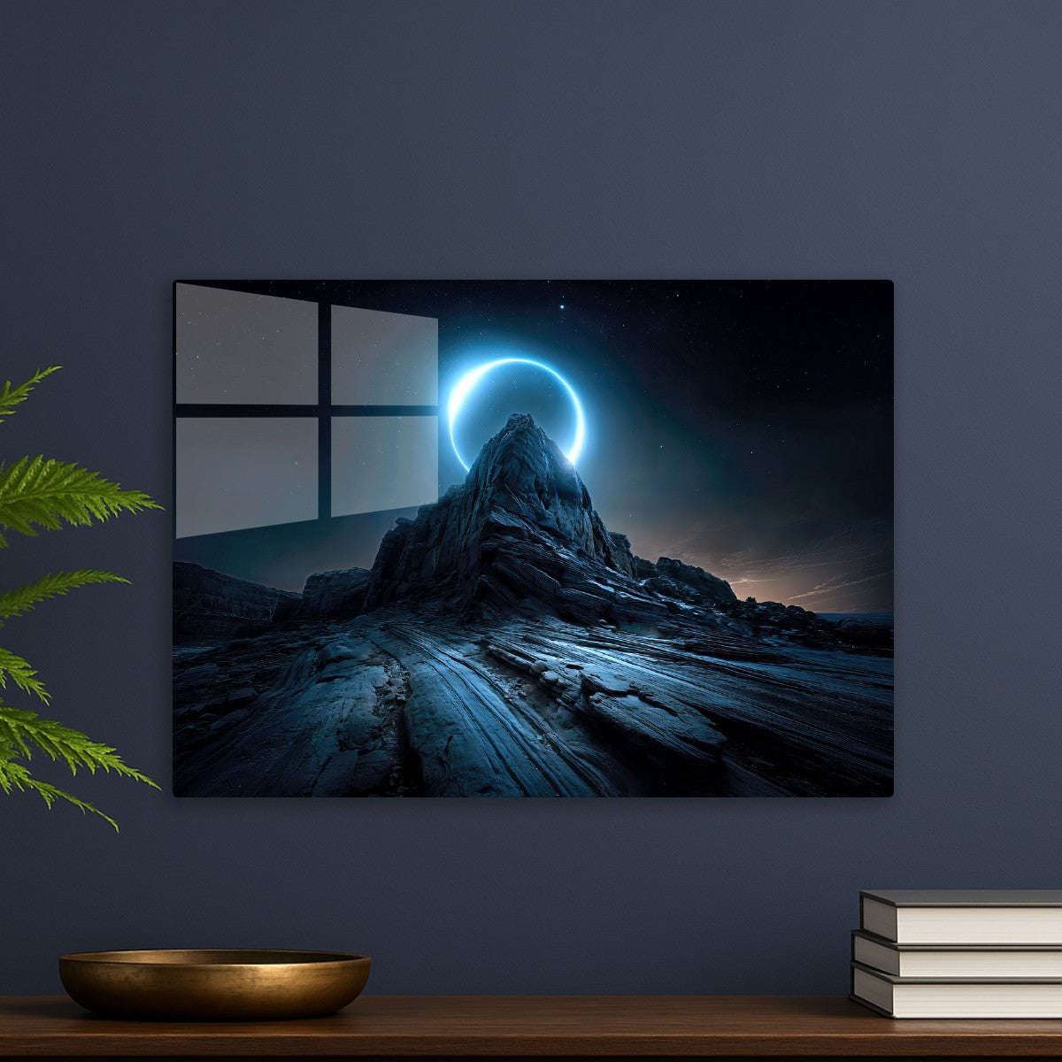 Enigmatic Lunar Eclipse