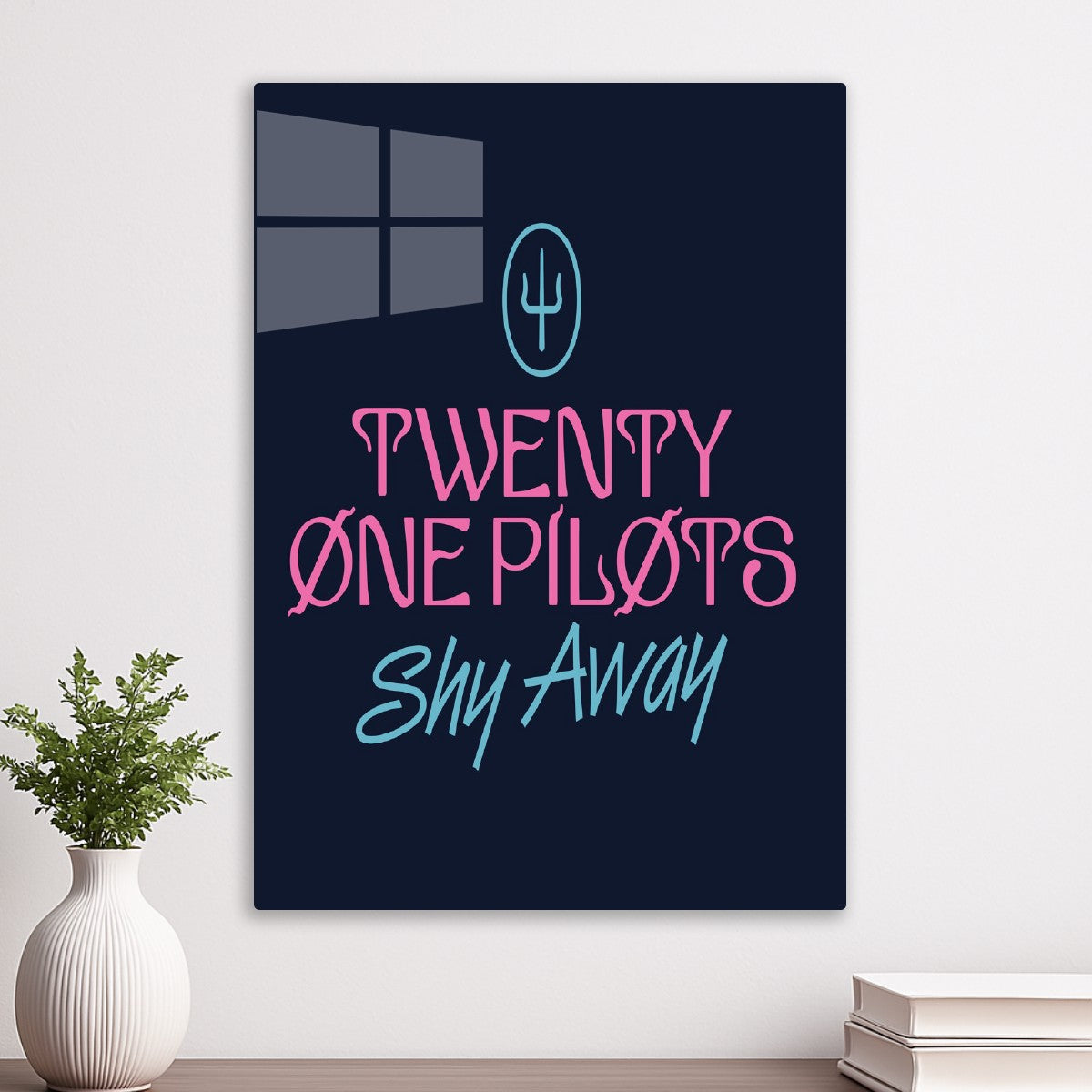 Shy Away Typography, Twenty One Pilots