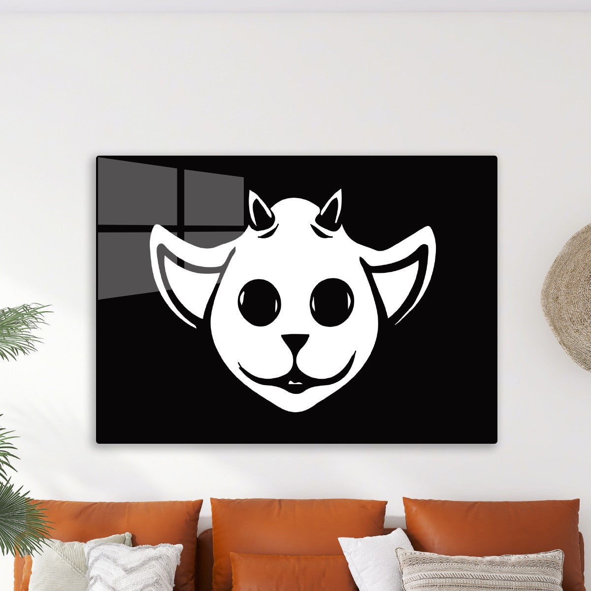 Ned Face Minimalist Mascot Art, Twenty One Pilots