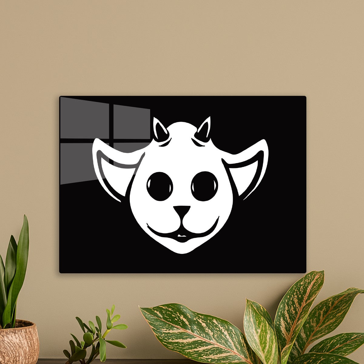 Ned Face Minimalist Mascot Art, Twenty One Pilots