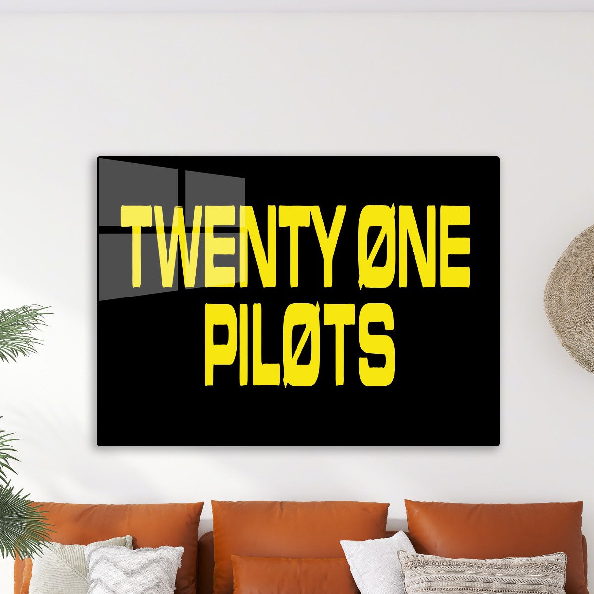 Twenty One Pilots Yellow Typo