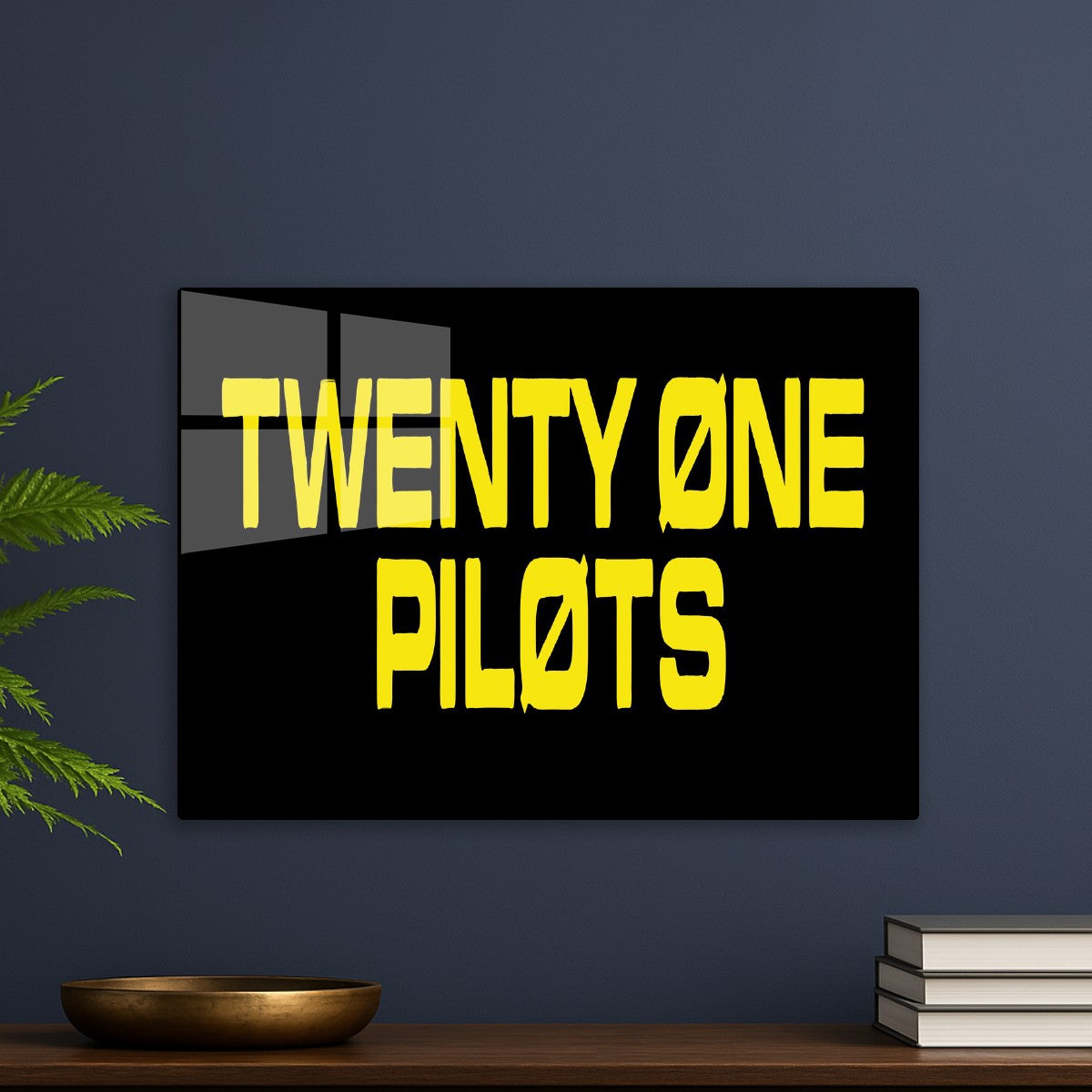 Twenty One Pilots Yellow Typo