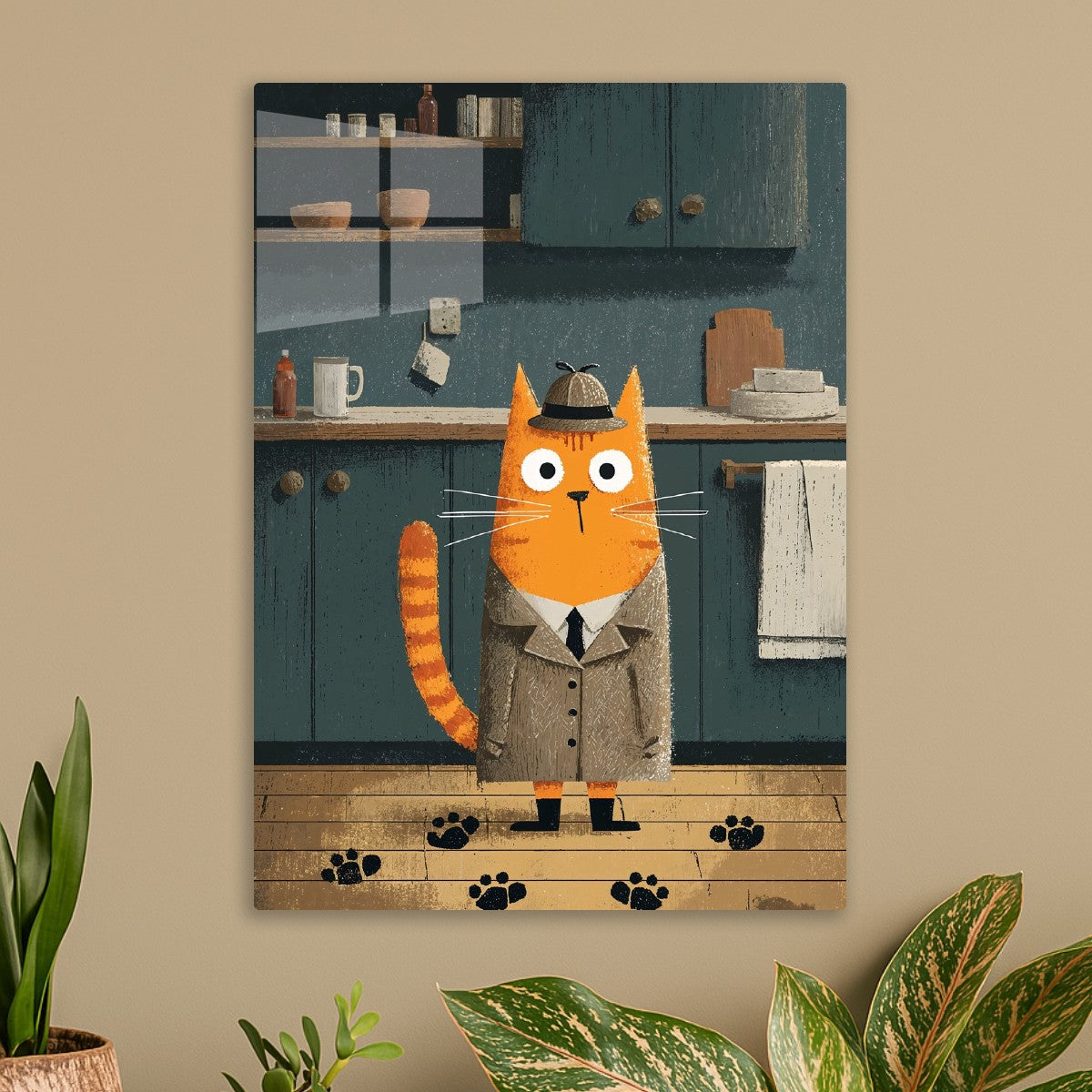 Detective Chonk on Duty