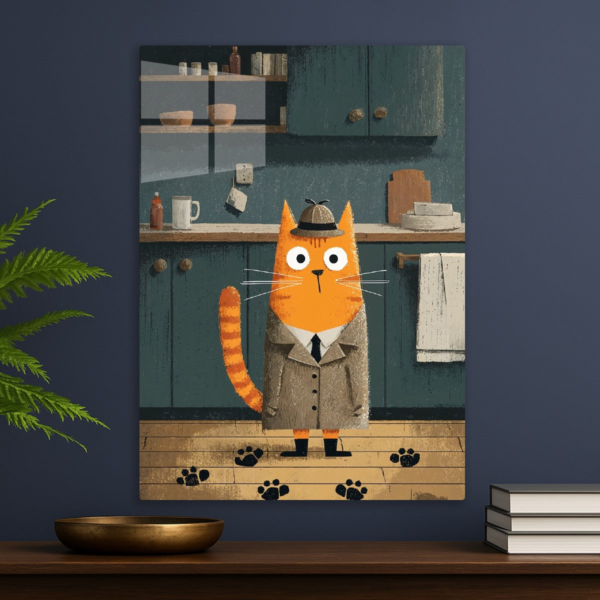 Detective Chonk on Duty