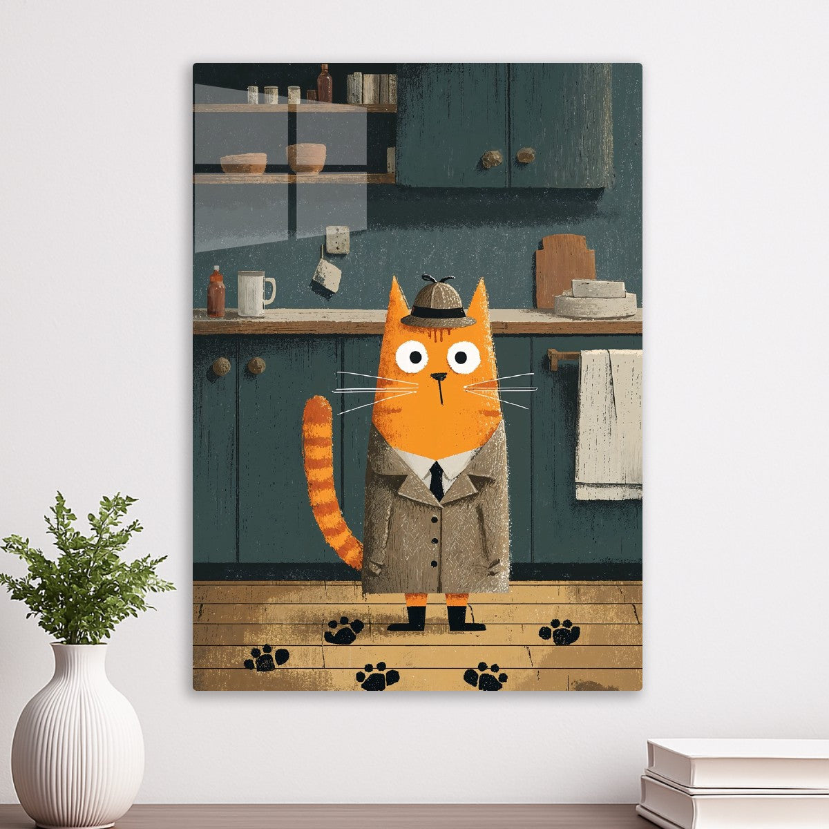 Detective Chonk on Duty