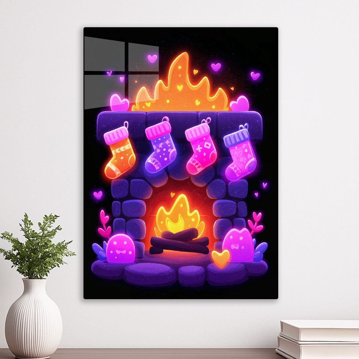 Cozy Kawaii Fireplace