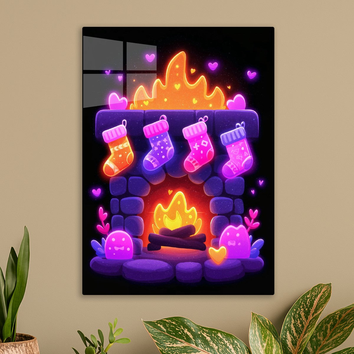 Cozy Kawaii Fireplace