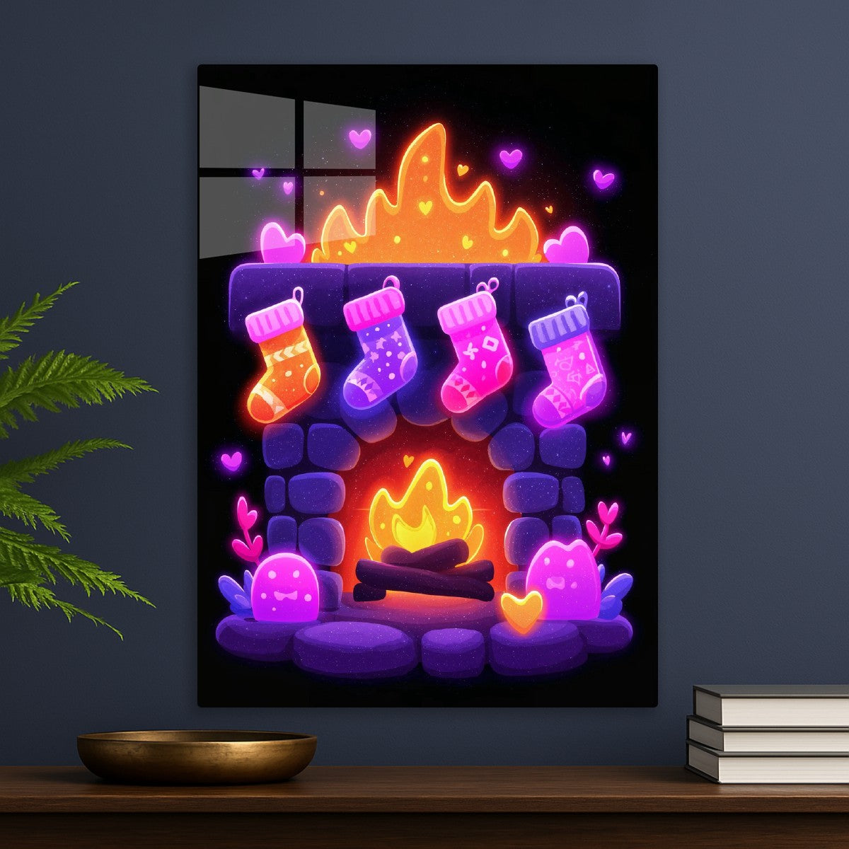 Cozy Kawaii Fireplace