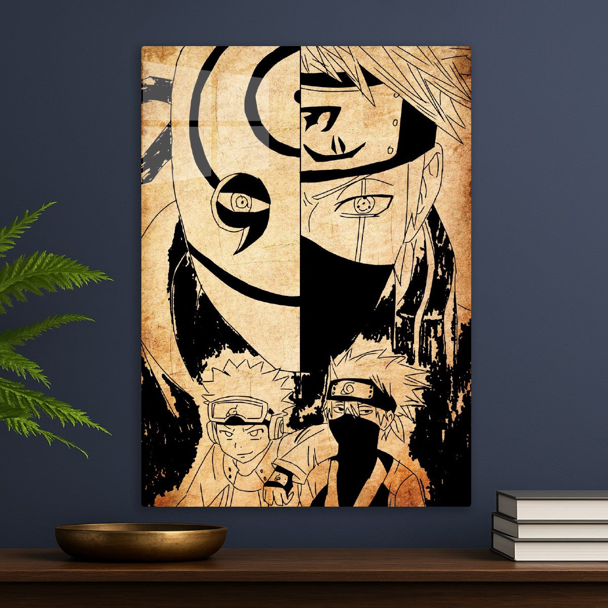 Kakashi and obito, Naruto