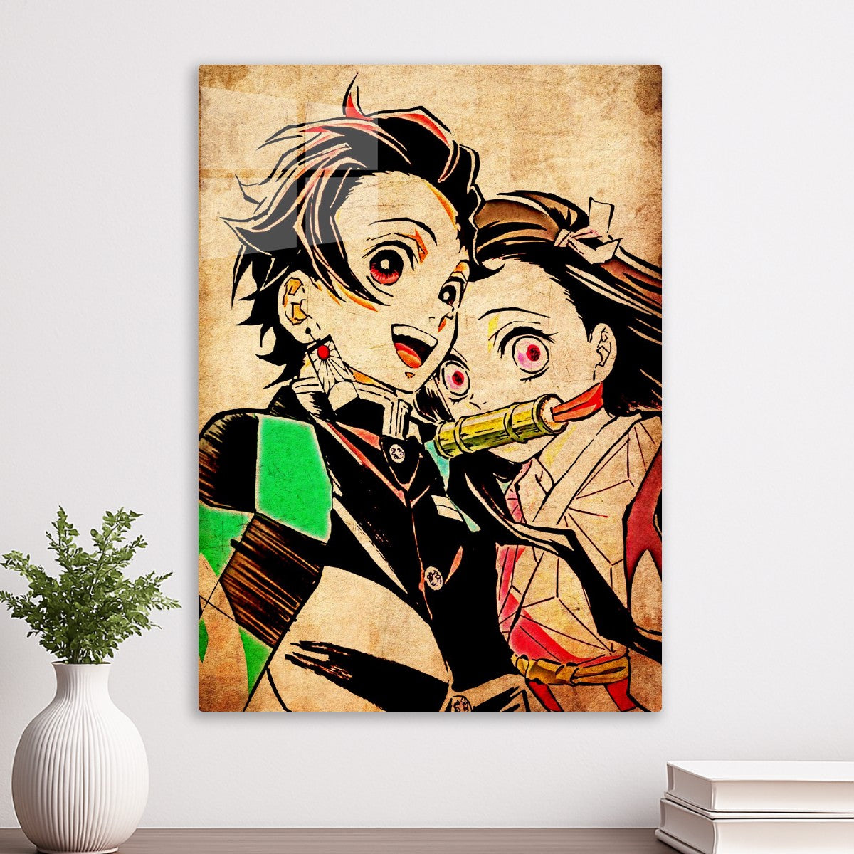 Tanjiro Kamado and nezuko, Demon Slayer Kimetsu no Yaiba