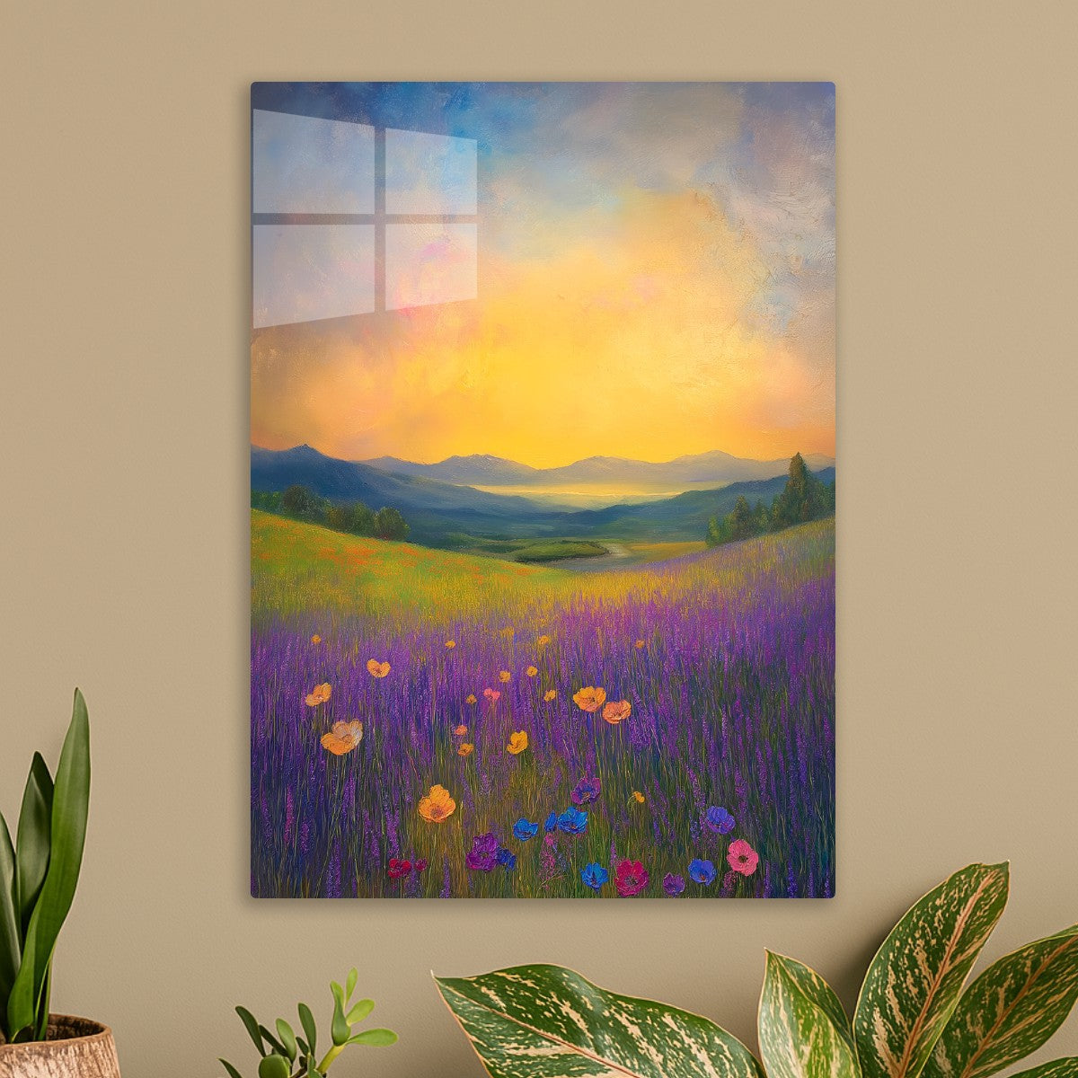 Lavender Dawn Painting
