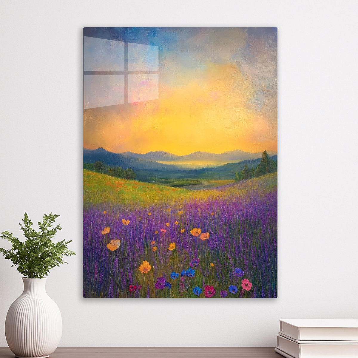 Lavender Dawn Painting