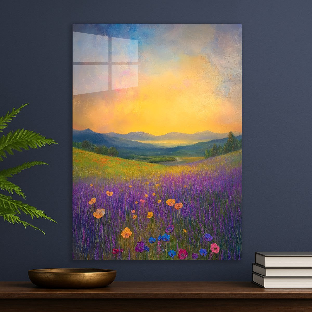 Lavender Dawn Painting