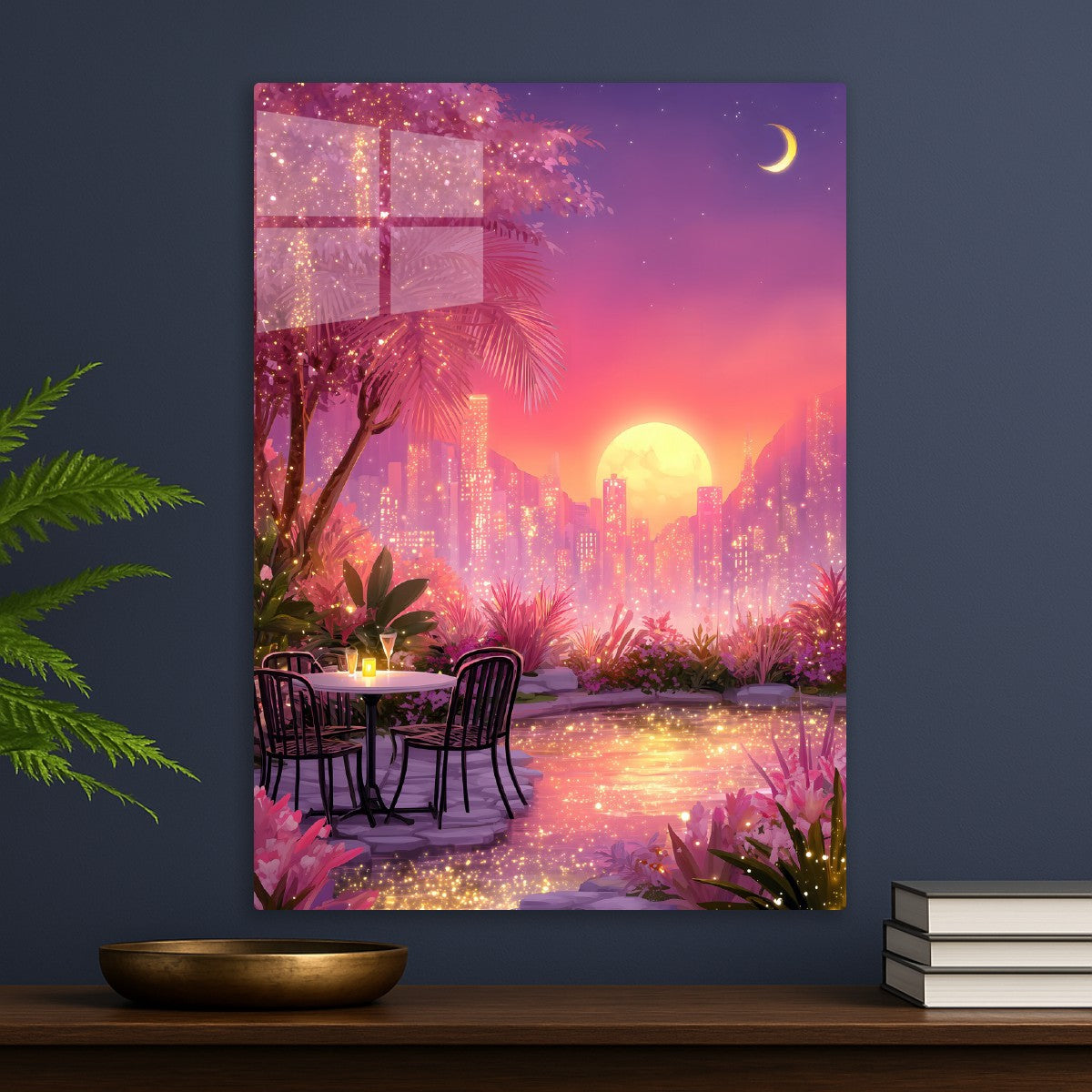 Enchanted Cityscape at Dusk