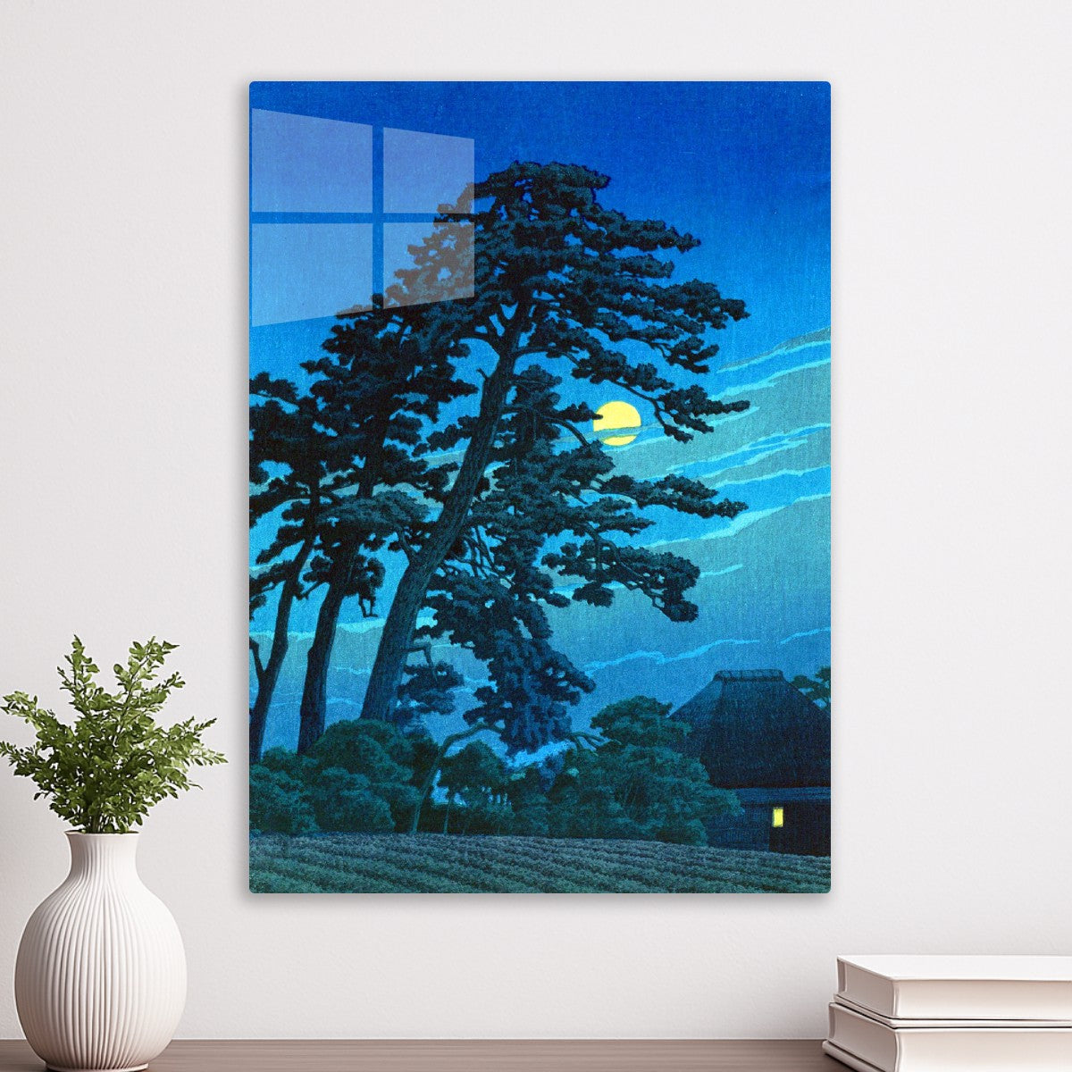 Full Moon at Magome Japan