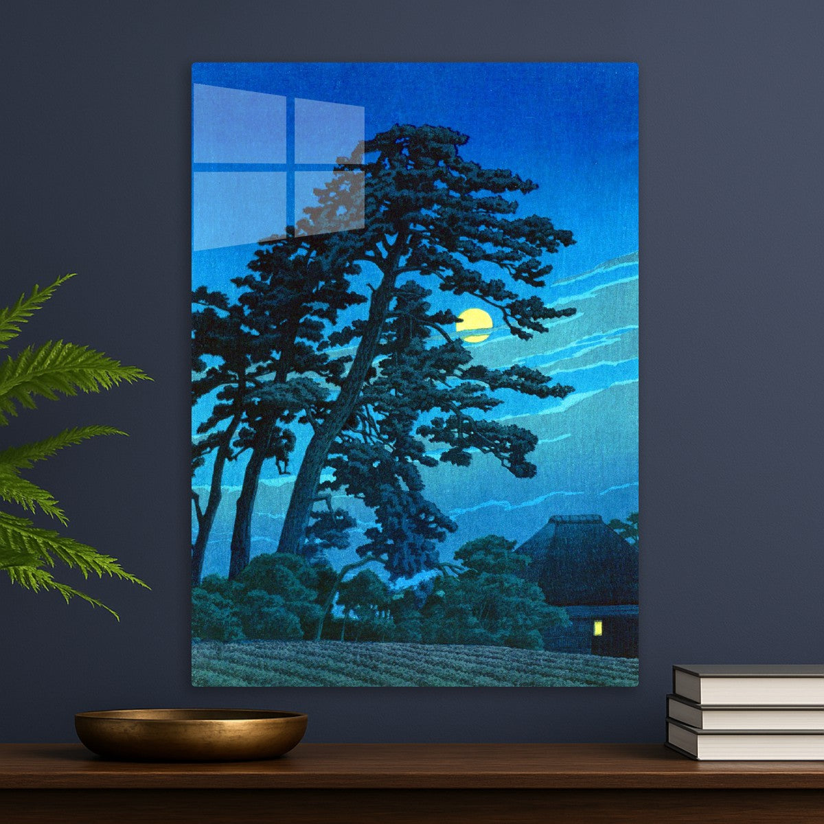 Full Moon at Magome Japan