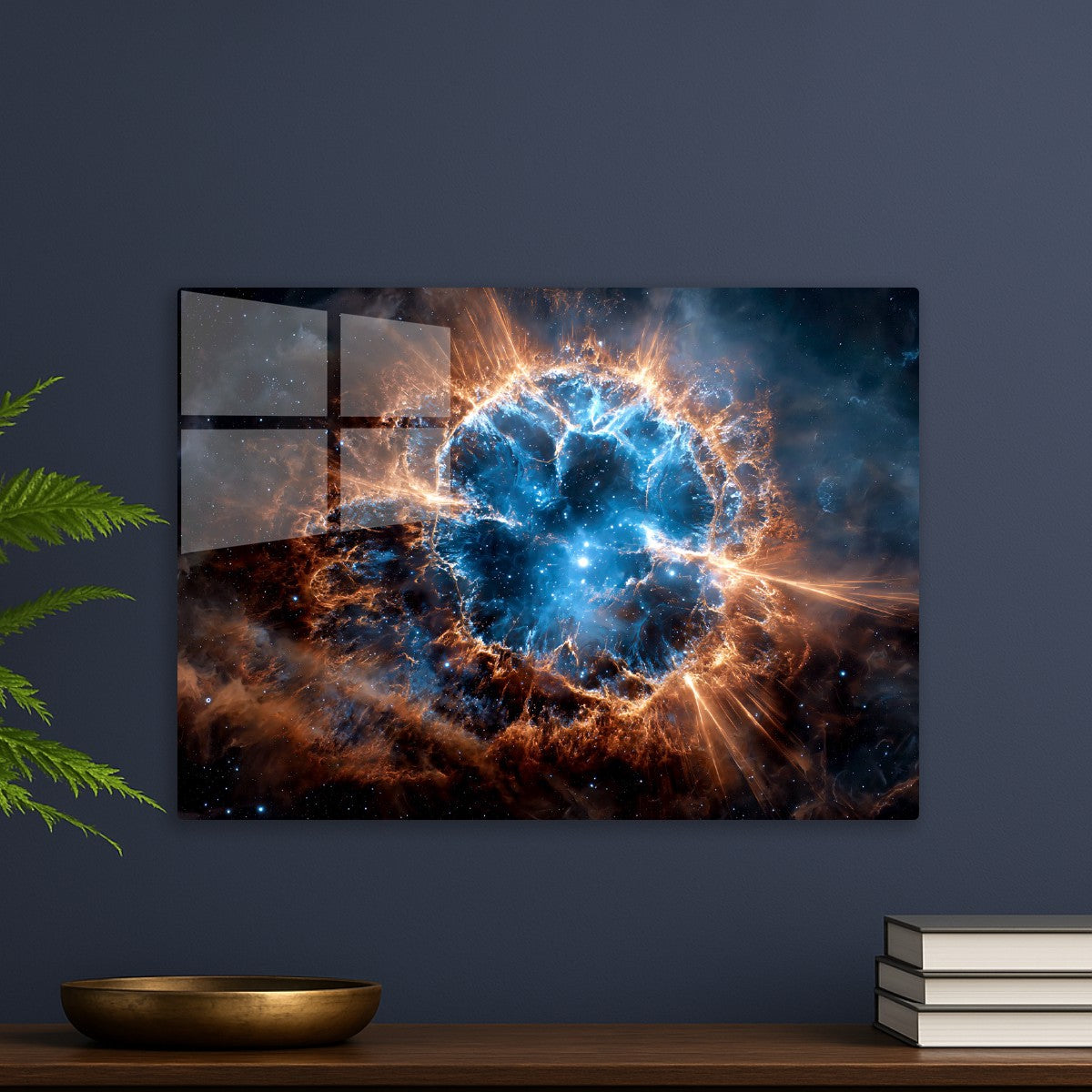 Supernova In Deep Space