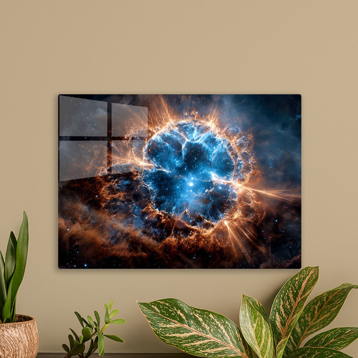 Supernova In Deep Space