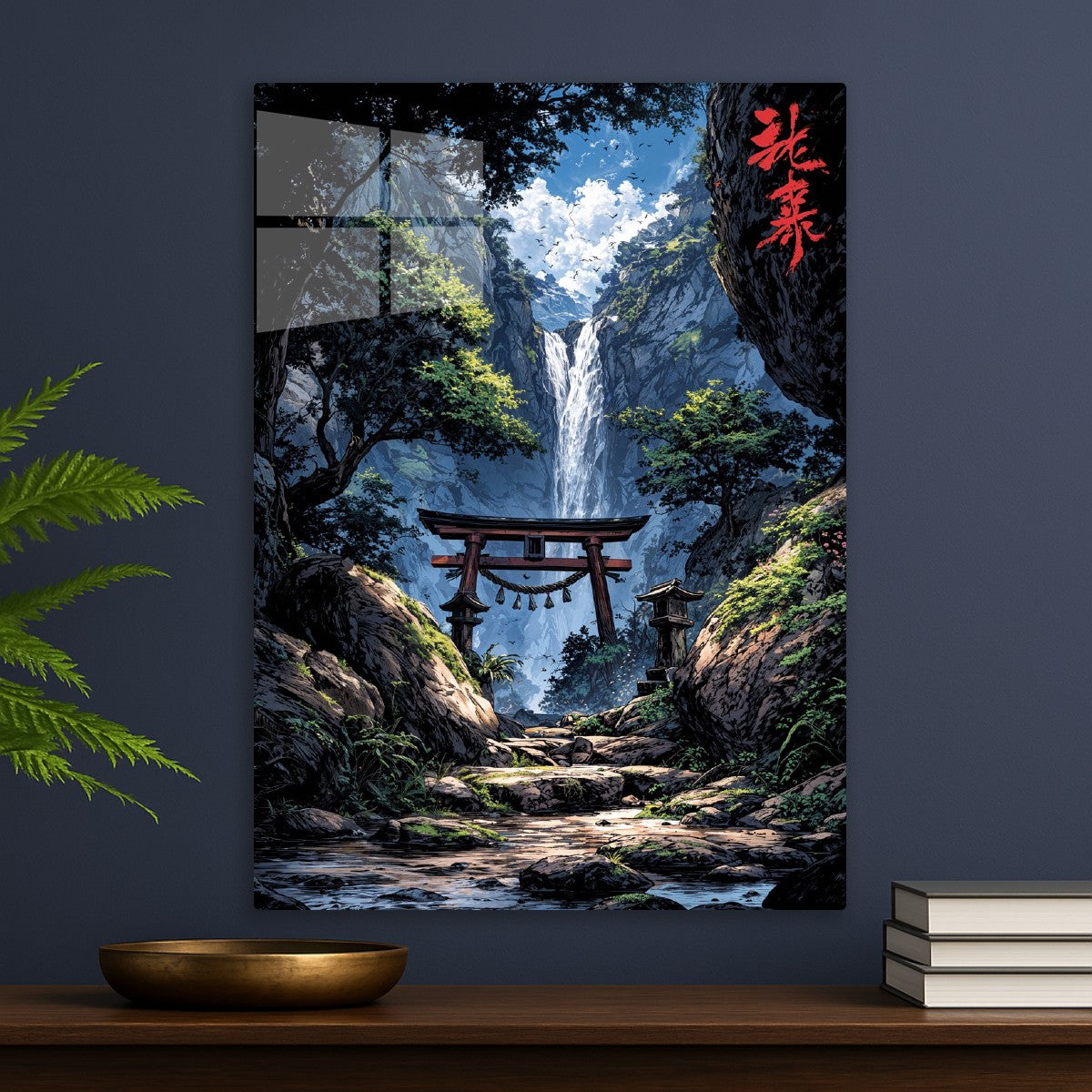 Torii Gate Waterfall