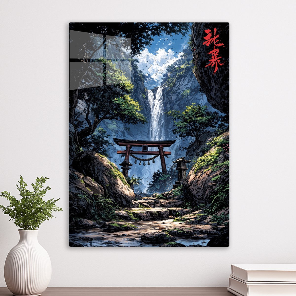 Torii Gate Waterfall