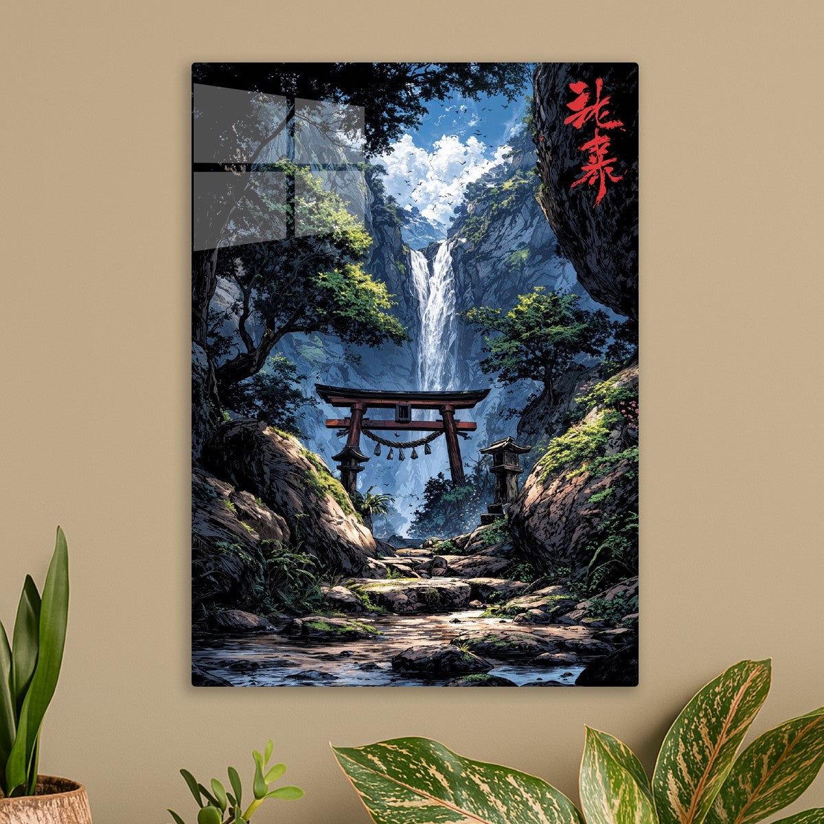 Torii Gate Waterfall