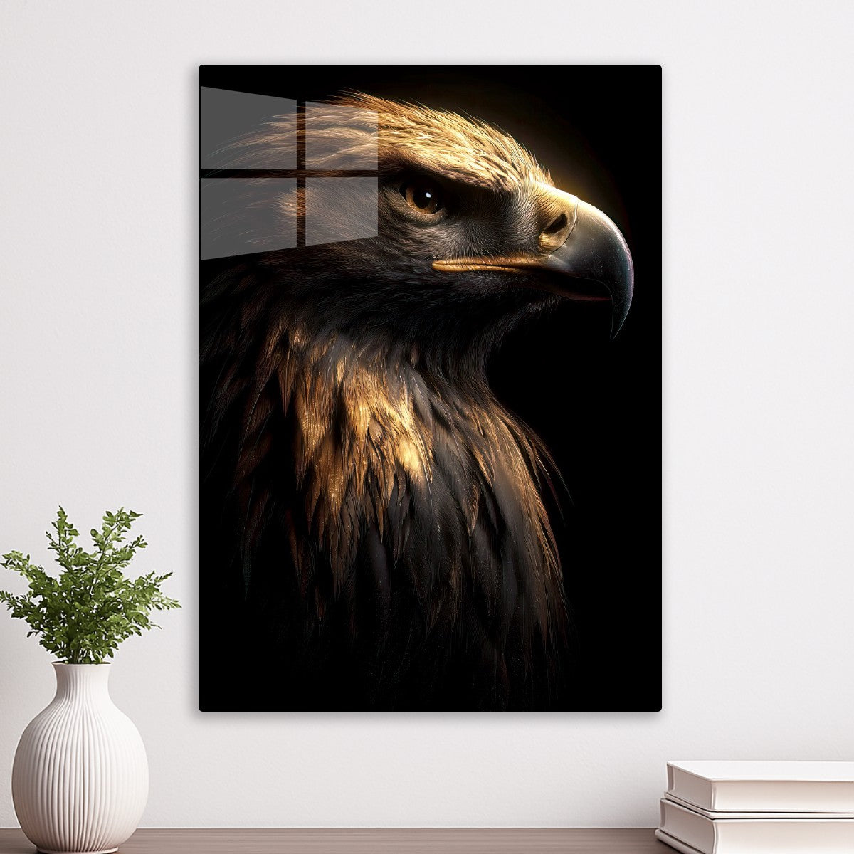 Gold Feathered Eagle
