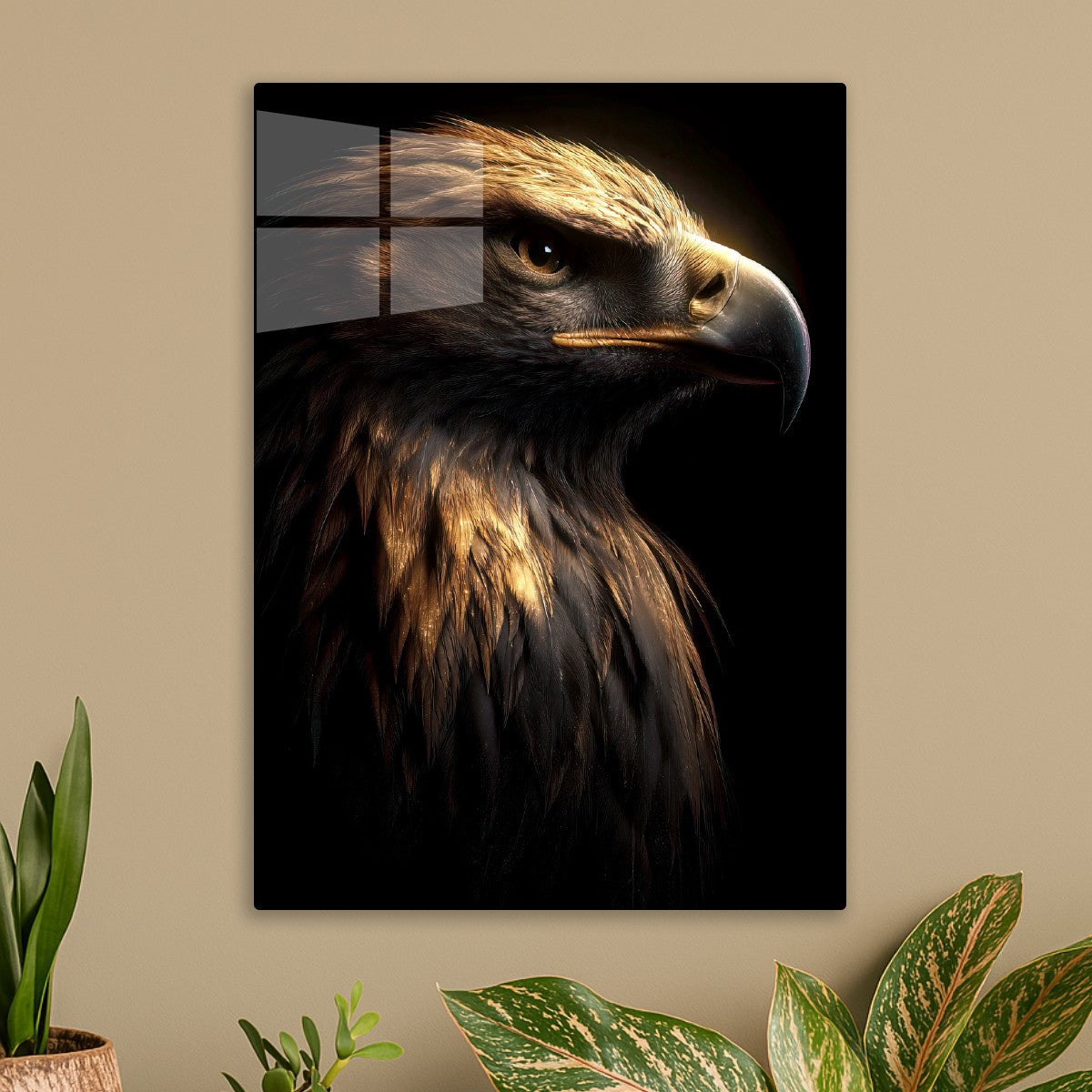 Gold Feathered Eagle