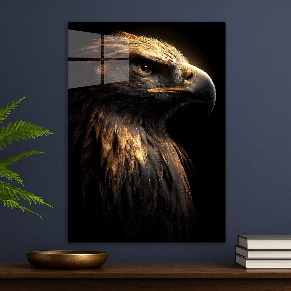 Gold Feathered Eagle