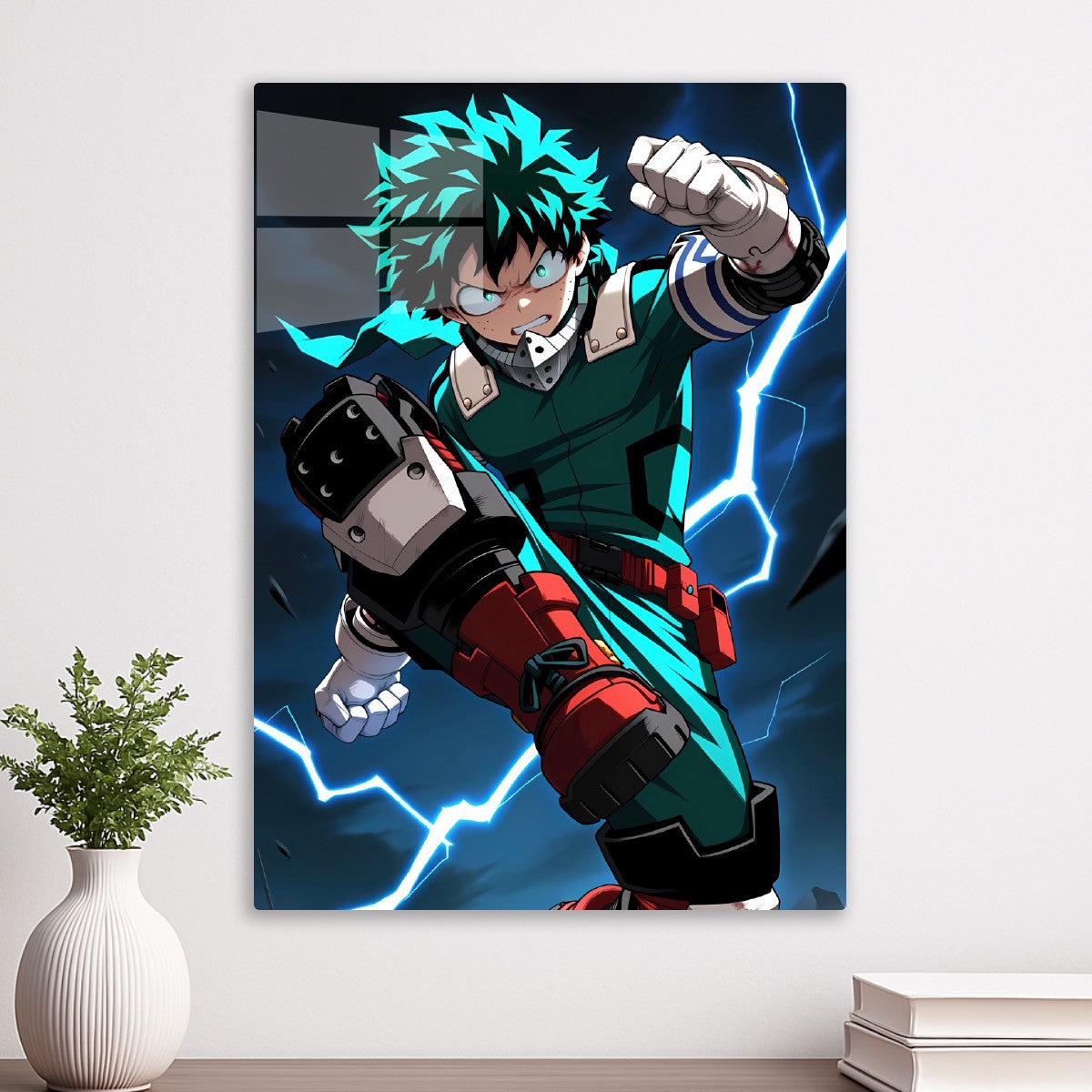 Izuku Midoriya Lightning Power, My Hero Academia