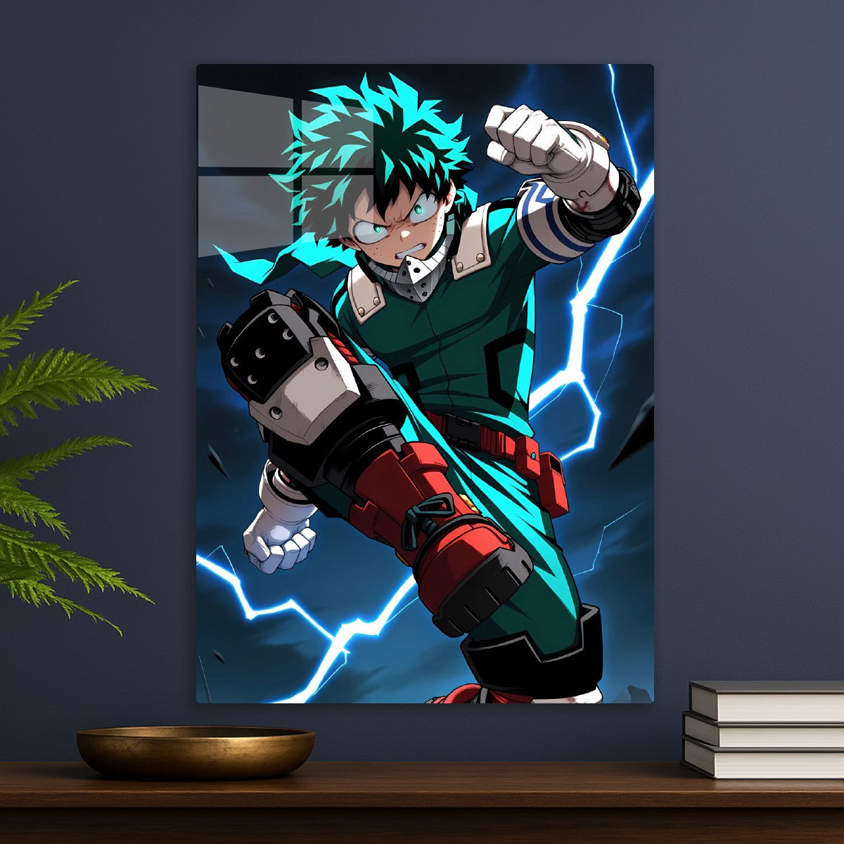 Izuku Midoriya Lightning Power, My Hero Academia