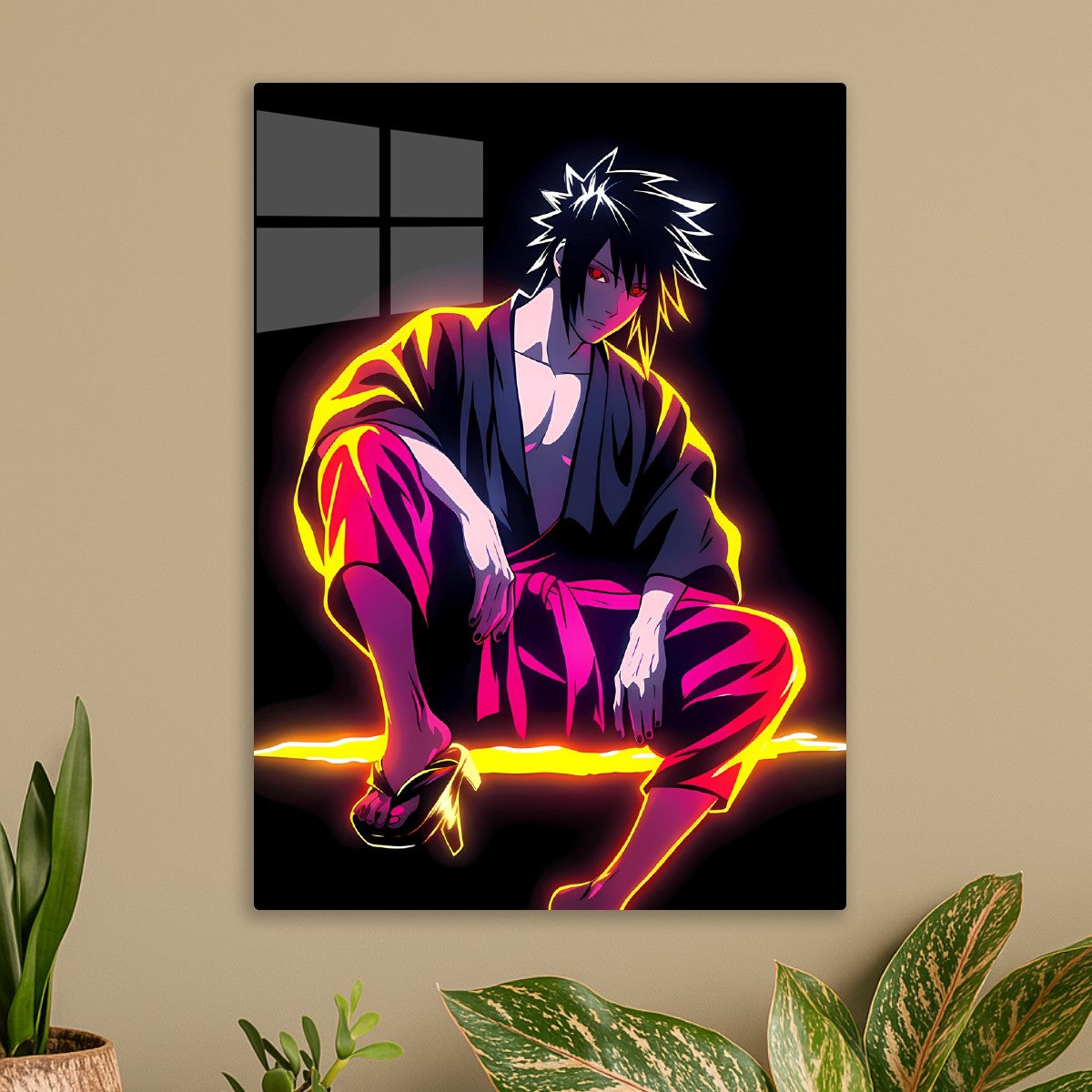 Sasuke Uchiha Neon Power, Naruto