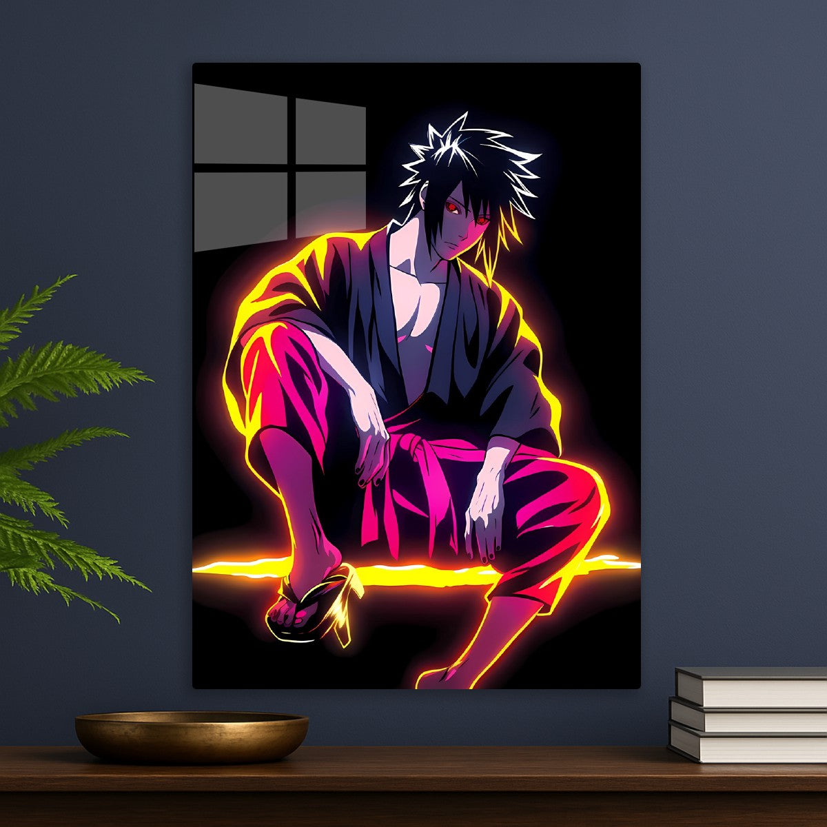 Sasuke Uchiha Neon Power, Naruto