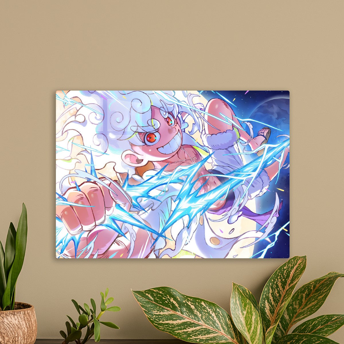 Luffy Gear 5 Lightning Power, One Piece