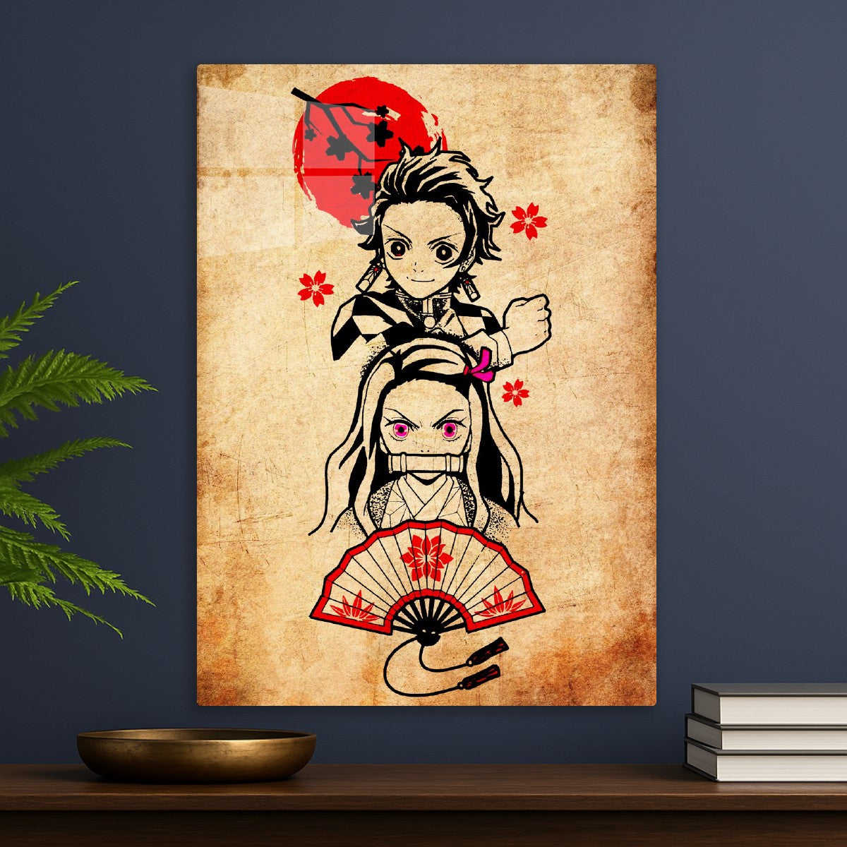 Tanjiro and Nezuko Kamado, Demon Slayer Kimetsu no Yaiba