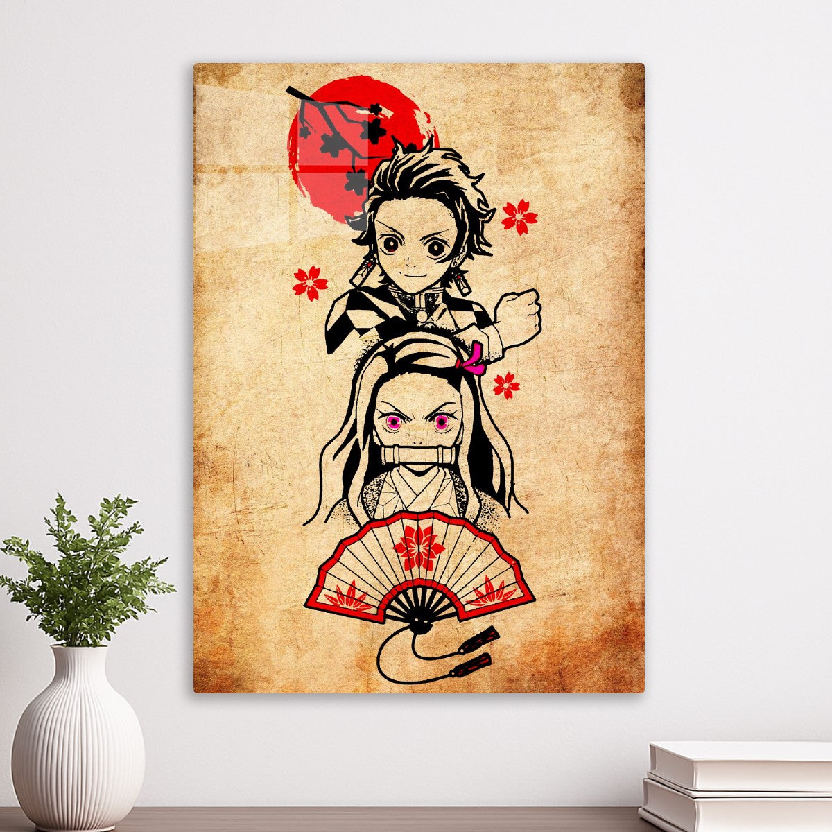 Tanjiro and Nezuko Kamado, Demon Slayer Kimetsu no Yaiba