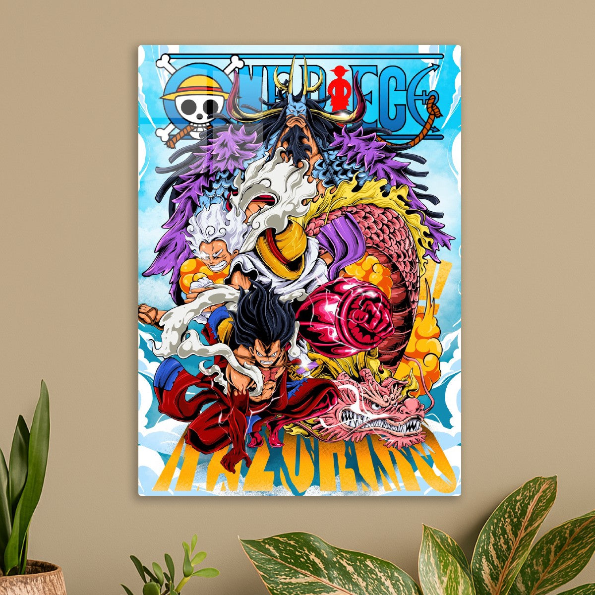 Luffy kaido, One Piece