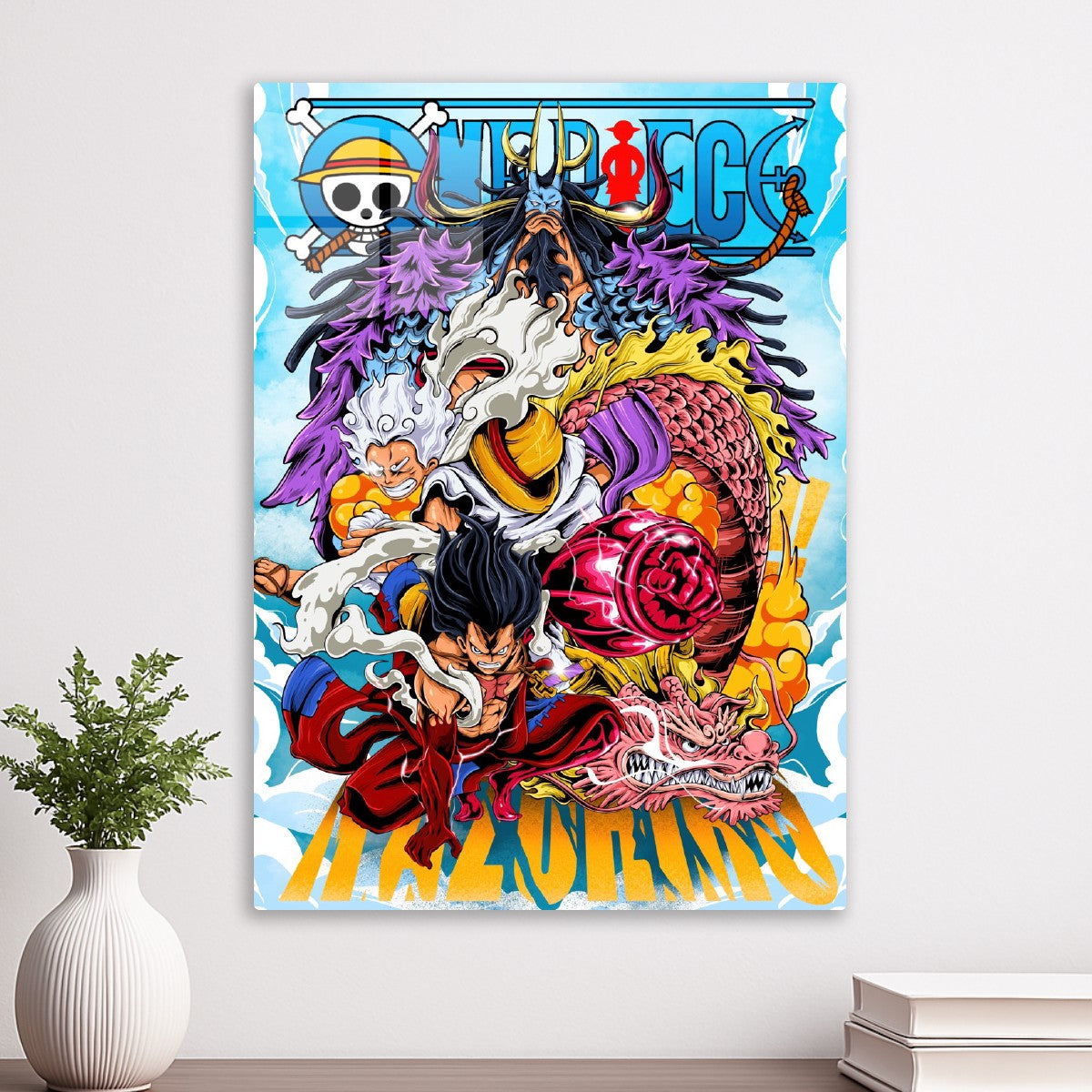 Luffy kaido, One Piece