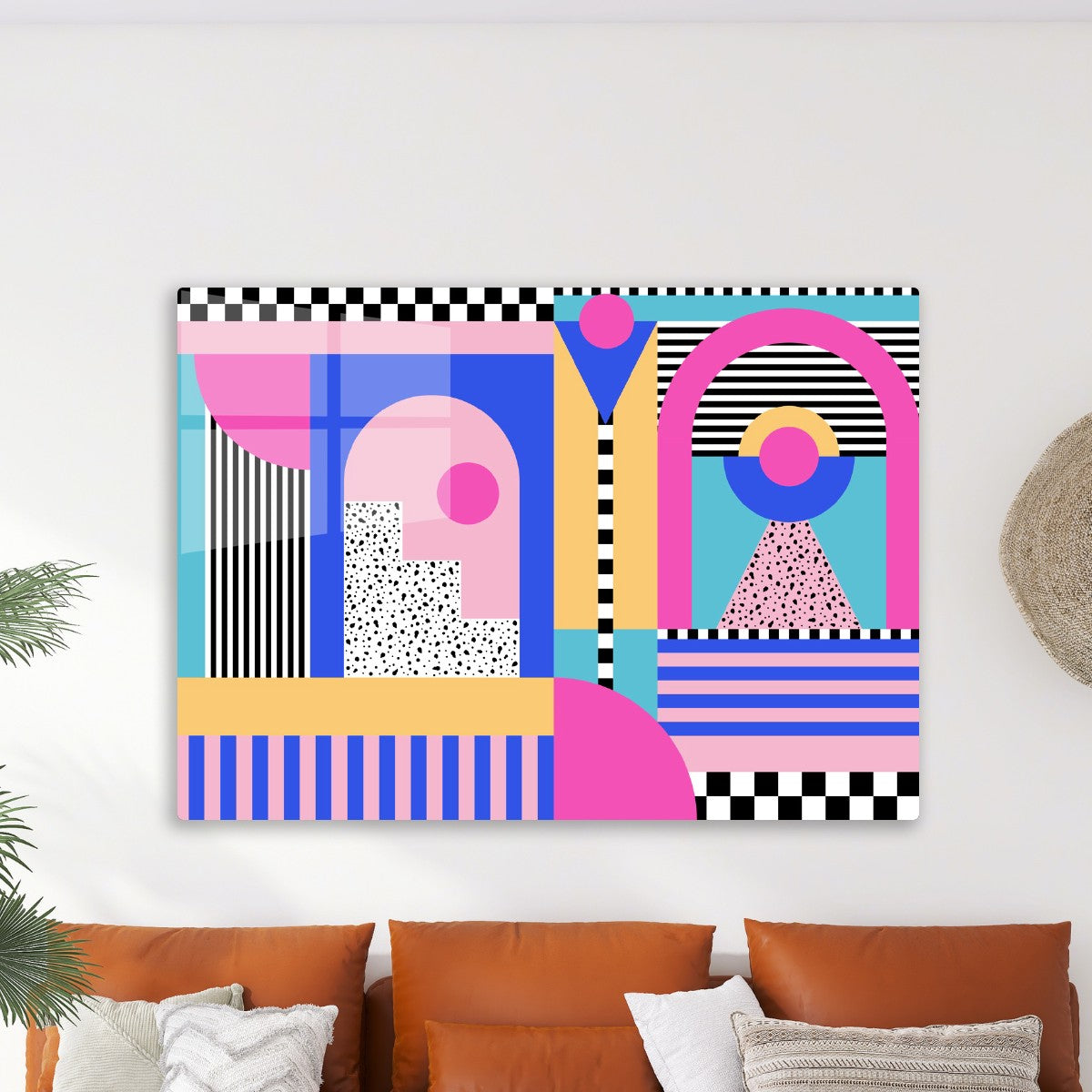 Vintage 80s Memphis Pattern