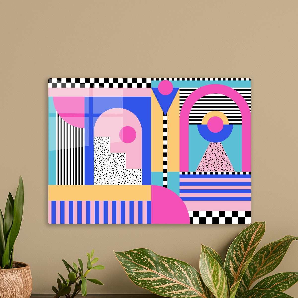 Vintage 80s Memphis Pattern