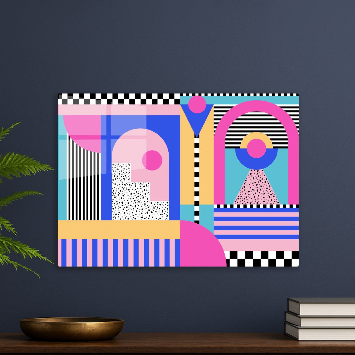 Vintage 80s Memphis Pattern