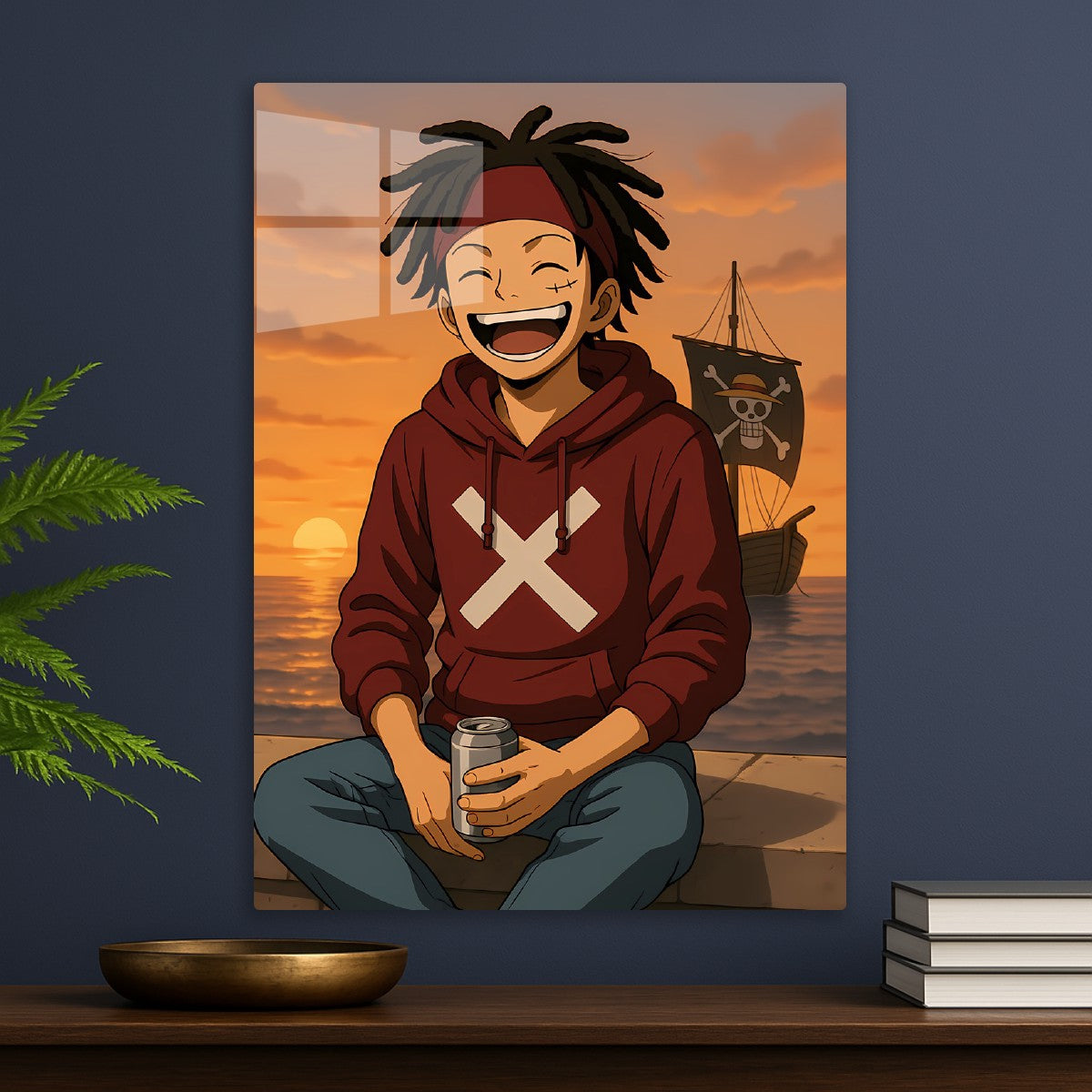 Luffy Chill Pirate Vibes