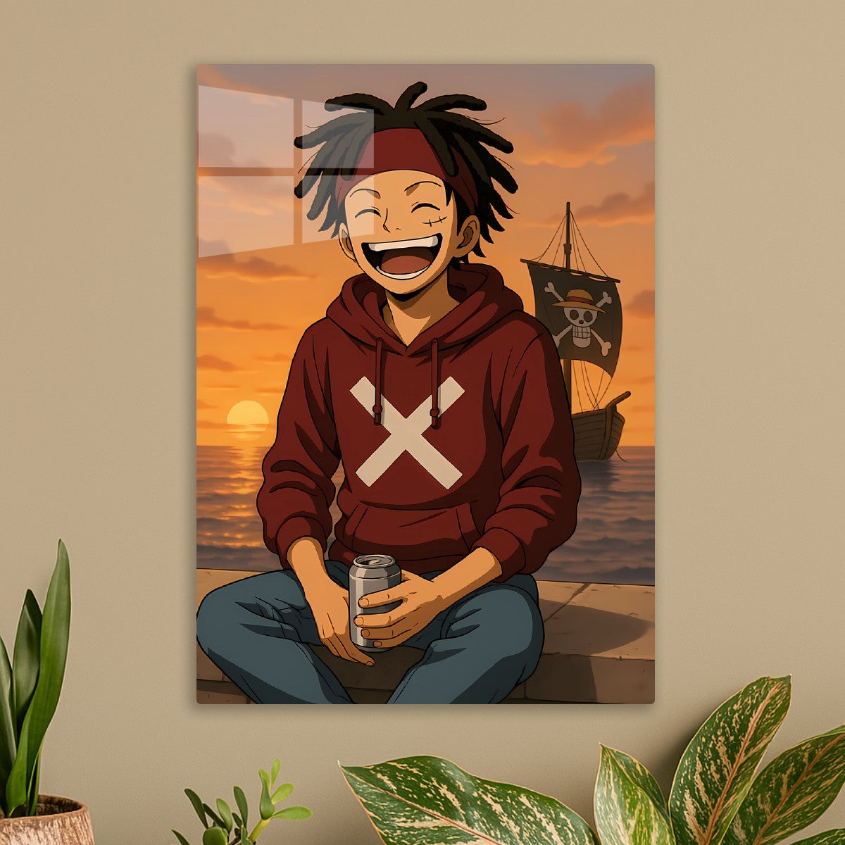 Luffy Chill Pirate Vibes