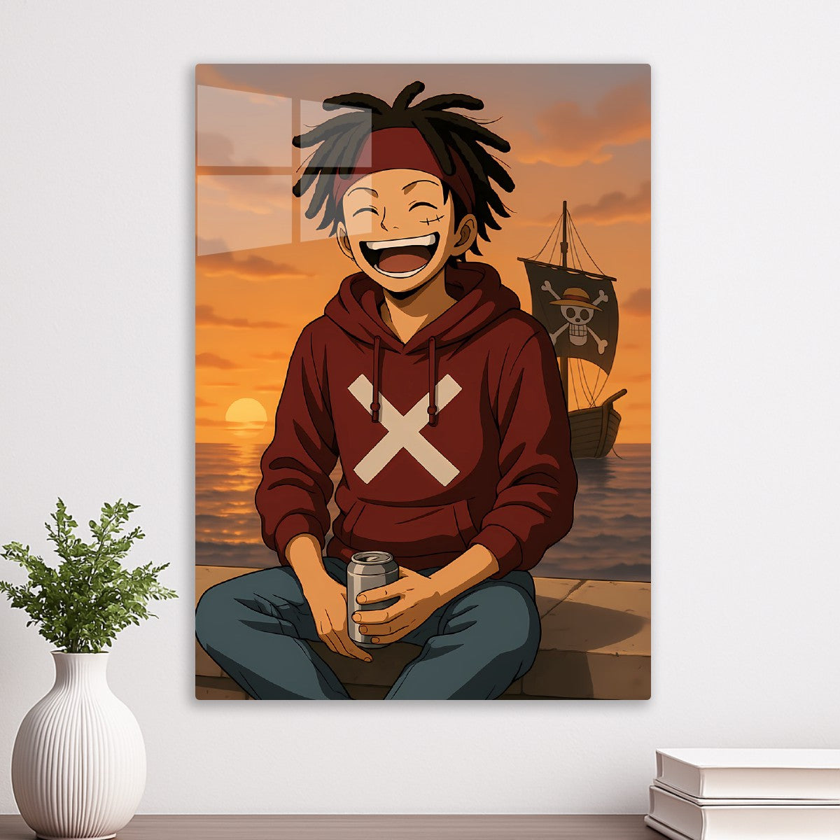 Luffy Chill Pirate Vibes