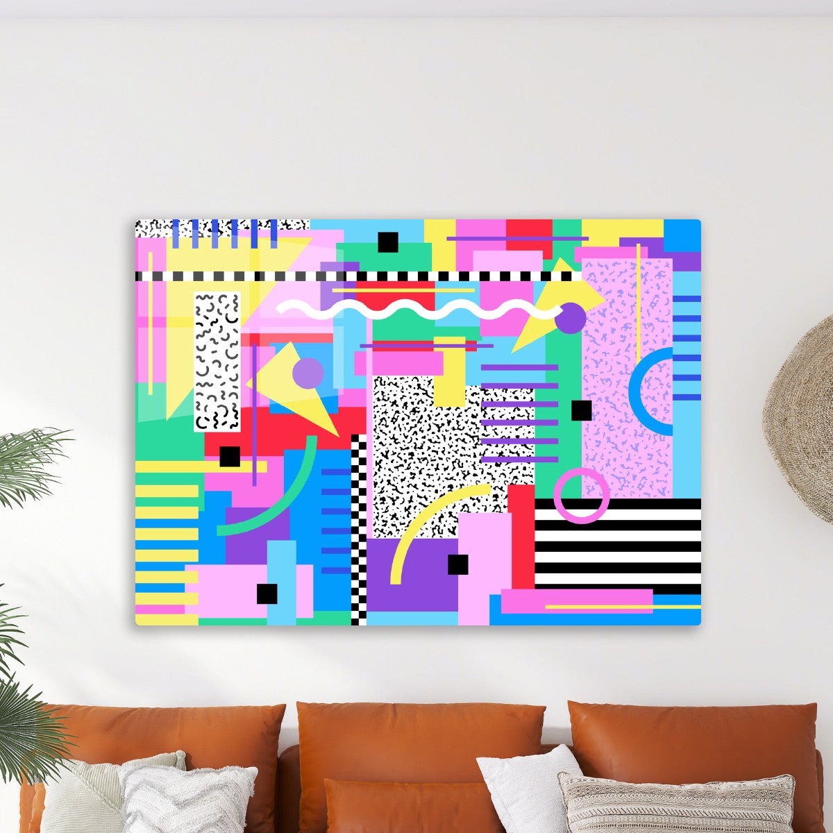 80s Style Memphis Pattern