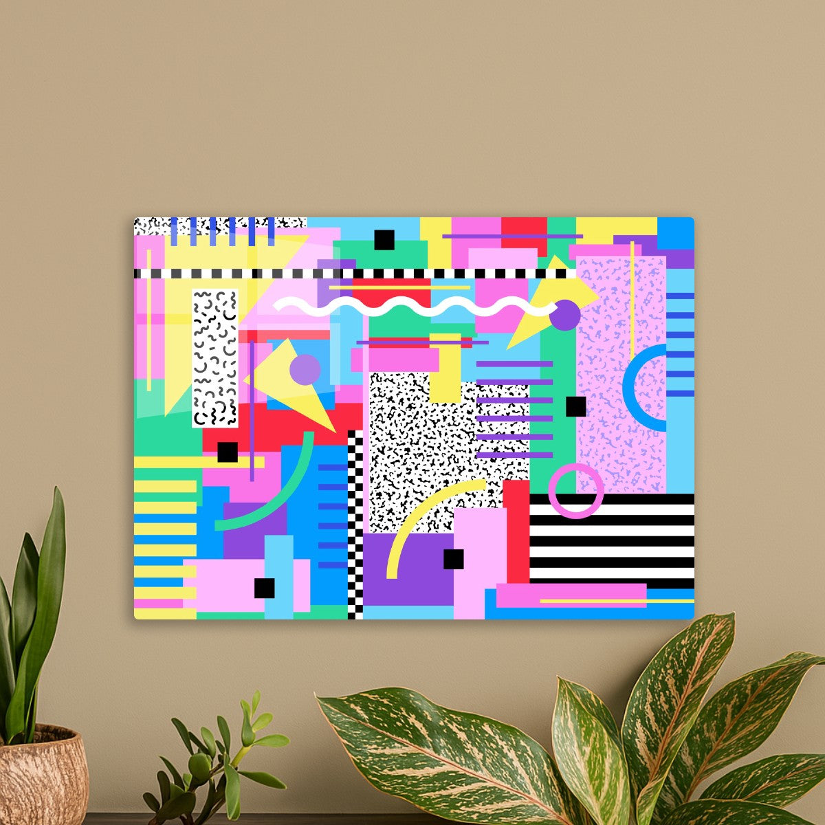 80s Style Memphis Pattern
