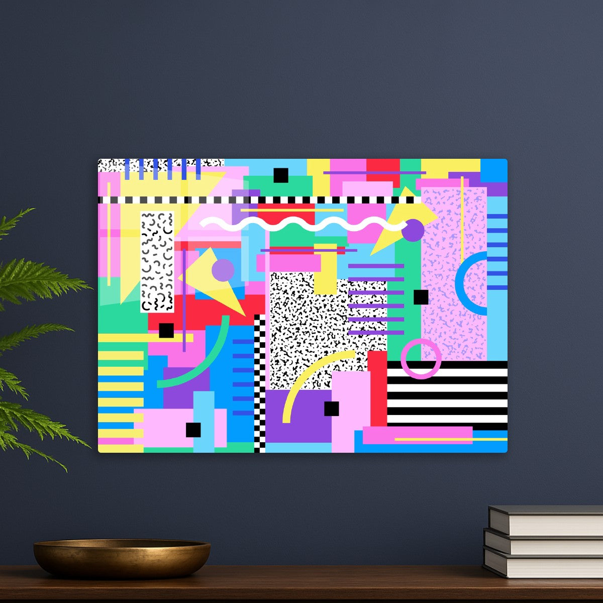 80s Style Memphis Pattern