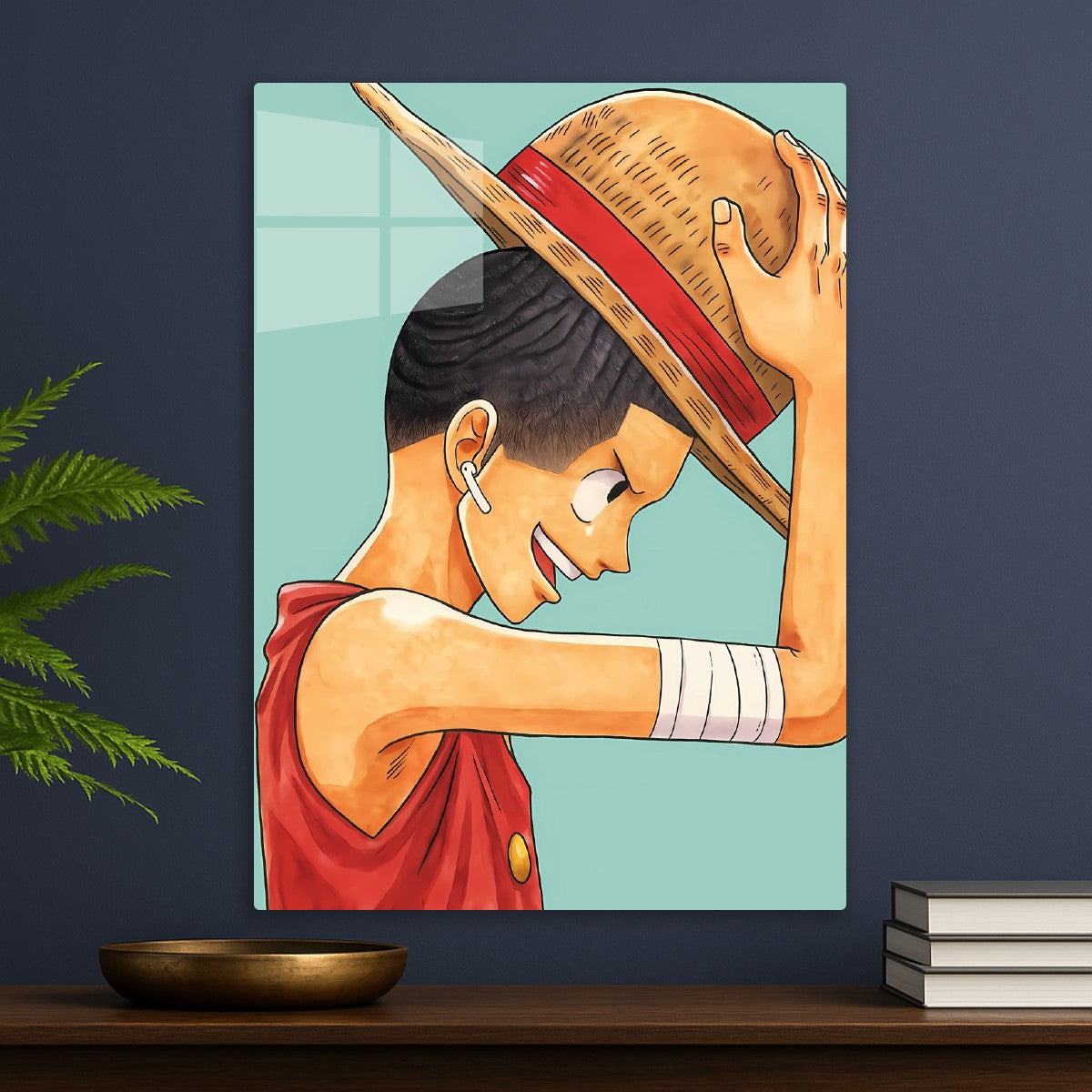 Luffy Waves Straw Hat