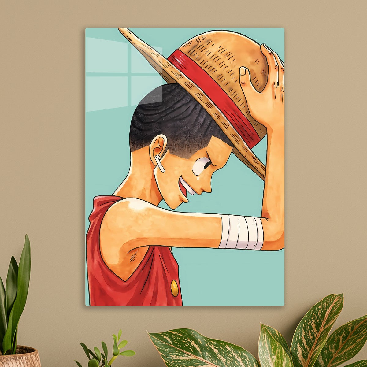Luffy Waves Straw Hat