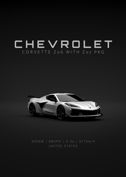 Chevrolet Corvette C8 Z06 Z07 