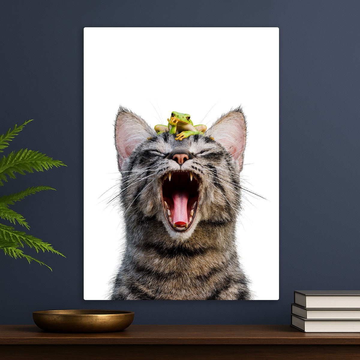 Cat & Frog Portrait